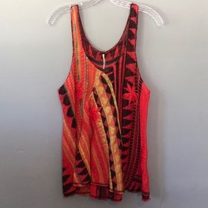 VINTAGE FREE PEOPLE Crochet Top Boho